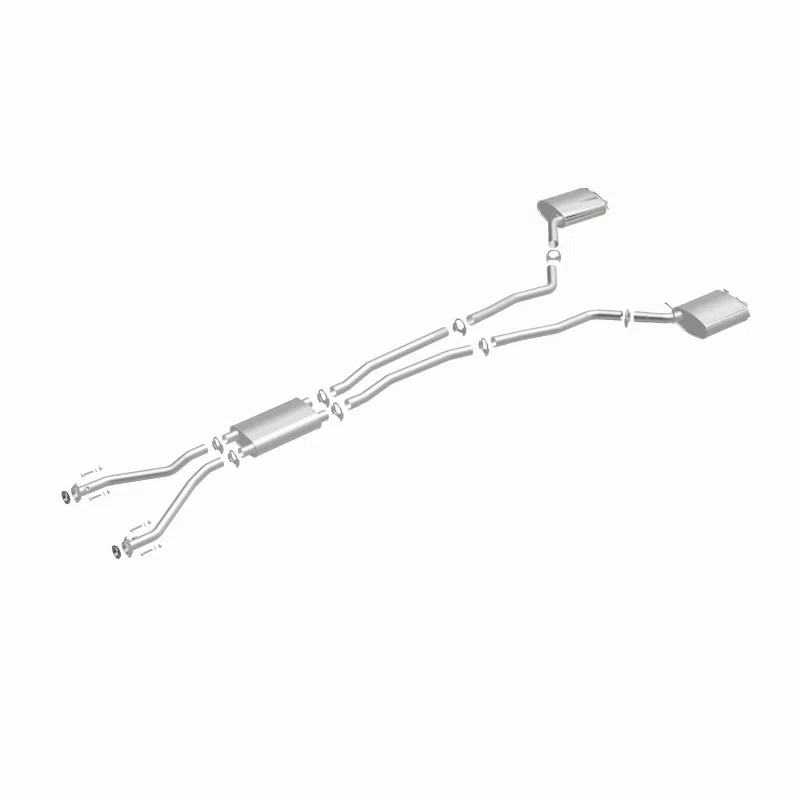 Fits 2004-2007 Cadillac Direct-Fit Replacement Exhaust System 106-0586